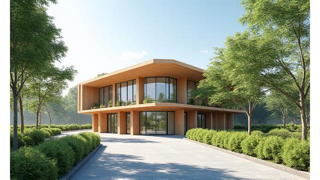 한울 문화 시설 친환경 건물