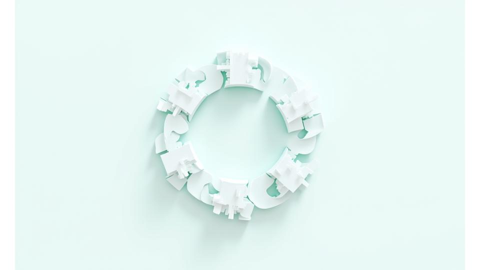 도시계획 방법론 순환 다이어그램